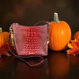 Women's Brahmin Crossbody Bag‎ One Size Red